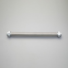 【EA469EJ-74】Rc1・1/2インチx500mm フレキチューブ(SUSユニオン/カシメ)