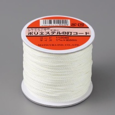 【EA628AX-32】φ 1.0mmx50m ポリエステルコード(白)