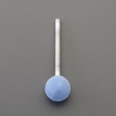 【EA819AZ-31】φ 8mm/3mm軸 軸付フェルトバフ(アルミナ)