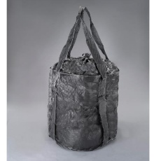 【EA997ZA-101B】φ1100x1080mm 耐候性大型土のう