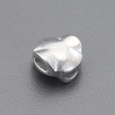 【EA591HA-12】φ12mm 亀甲型封印タグ(錫製/20個)