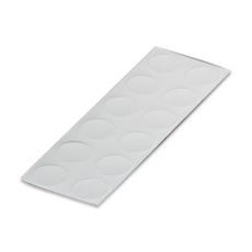 【EA951C-122】φ14mm ネジ穴化粧シール(ホワイト/12枚)