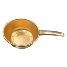 【EA643HC-11A】φ160x 80mm ひしゃく(ノンスパーキング・真鍮製)