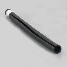 【EA983FF-303】φ25x450mm クッションガード(丸型/黒)