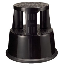 【EA903AL-61】φ290xφ440x 435mm 踏台(樹脂製/キャスター付)