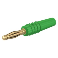 【EA940DP-705】φ2mm バナナプラグ(金メッキ/緑)