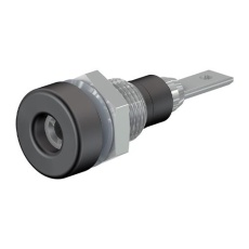 【EA940DP-501】φ2mm/M 6 パネルマウントソケット(黒)