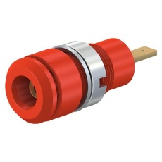 【EA940DP-532】φ2mm/M 8 パネルマウントソケット(赤)