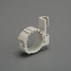 【EA947FD-21】φ30.5mm [吊りボルト用]ケーブルハンガー(グレー/5個)