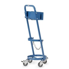 【EA520FD-60】φ300mm ボンベ用ハンドトラック