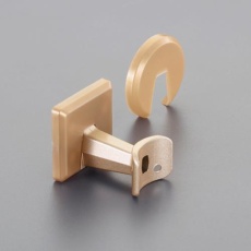 【EA951EL-260】φ35mm 手すり用直受ブラケット(ゴールド)