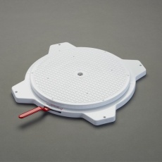 【EA956SA-16】φ363x39mm/150kg 回転作業台(ストッパ付)