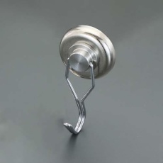 【EA781ET-80A】φ36mm/40kg マグネットフック(スイベル式/シルバー)