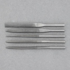 【EA521TF-200】φ3x 85mm やすり(5種・5本組/粗目)