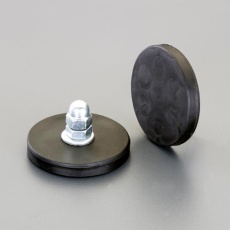【EA781GM-10】φ40x 5.0mm/M6x20mm/ ボルト付マグネット(2個)