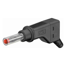 【EA940DP-771】φ4mm バナナプラグ(スタック接続/黒)