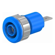 【EA940DP-543】φ4mm パネルマウントソケット(青)