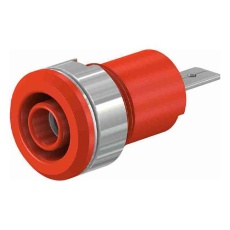 【EA940DP-542】φ4mm パネルマウントソケット(赤)