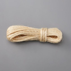 【EA628PE-6】φ4mmx 7m 麻ロープ