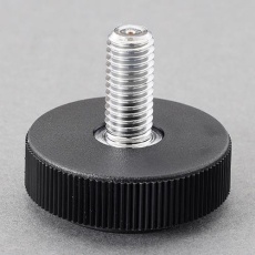 【EA949HA-83】φ51mm/M10x22/ 80kg アジャスターボルト(首振)