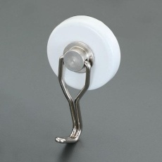 【EA781ET-14B】φ52mm/7.0kg マグネットフック(スイベル式/白)