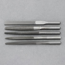 【EA521TF-60】φ5x105mm やすり(5種・5本組/中目)