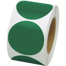 【EA944SG-113】φ76mm 〇型テープ (緑/100枚)
