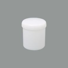 【EA508AM-74】φ83x 99mm/310ml 広口ポリ容器(中蓋付)