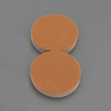 【EA979AB-79】φ89x16mm フェルトパッド(粘着付/2個)