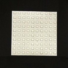 【EA979AD-41A】φ8x2.0mm ソフトクッションシール(丸型/100粒)