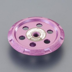 【EA809-77】φ90x10mm/M10 ダイヤモンドカッター(V溝用)