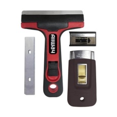 【EA524BC-10A】ガラス＆タイルスクレーパーセット