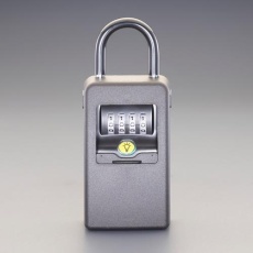 【EA983ZA-101】キーボックス(可変ダイヤル/ライト付/つる有)