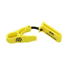 【EA638CG-62】グローブクリップ(開口15mm/イエロー)