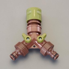 【EA124LH-10B】コック付分岐コネクター