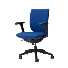 【EA956XA-160】ビジネスチェアー(インクブルー)