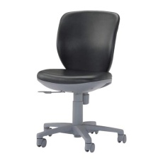 【EA956XA-190】ビジネスチェアー(ブラック)