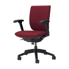 【EA956XA-161】ビジネスチェアー(ボルドー)