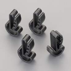 【EA758CW-60A】ヘッドライトベルトクリップ(ヘルメット用/4個)