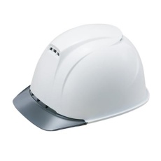 【EA998BJ-2】ヘルメット(遮熱・通気孔付・白/灰)