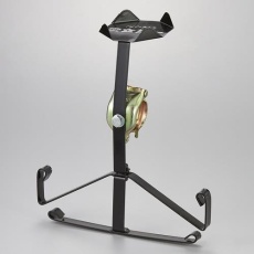 【EA998AZ-12A】ヘルメット・フルハーネス用ラック(単管パイプ取付)