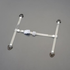 【EA998BP-17】ヘルメット用アゴひも(透明)