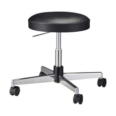 【EA956XW-46】ワークチェアー(導電性/ブラック)