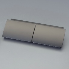 【EA638LD-44】ワンハンド/トイレットペーパーホルダー(2連/マットブラック)