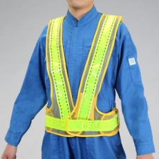【EA983R-553】安全ベスト・LED(黄/黄)
