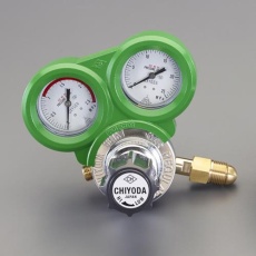 【EA316AA-1A】酸素調整器(関西式・雄ネジ/保護カバー付)