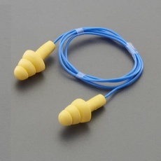 【EA800VS-12B】耳栓(ウォッシャブル・コード付・10組)