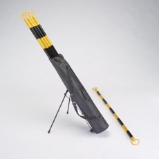 【EA983FV-250S】伸縮ガードバー(1.85-3.25mトラ5本/自立バッグ付)