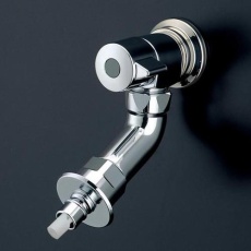 【EA468CF-203】洗濯機用横水栓(ストッパー付)