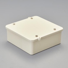 【EA947HB-73】大形四角アウトレットボックス(浅型/ノック無/ベージュ)